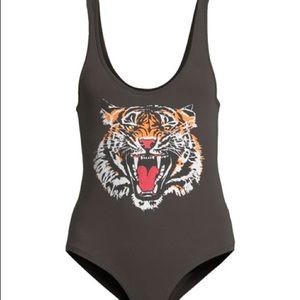 Chaser brand tiger bodysuit NWT